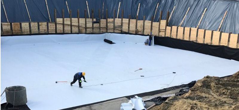 Различные типы гидроизоляционных мембранных изделий для подиумов